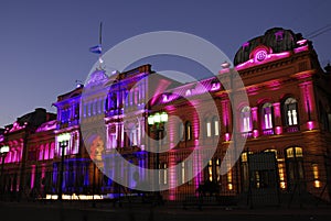 Casa Rosada at Night