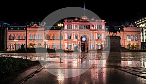 Casa Rosada`s Pink House, City of Buenos Aires, Argentina. photo