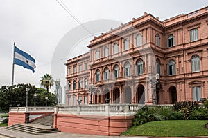 Casa Rosada Side Facade Argentina