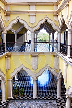 Casa Seis, restored house of 19th century merchant, Campeche, Mexico photo