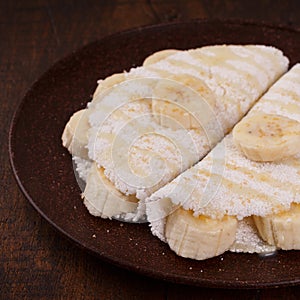 Casabe bammy, beiju, bob, biju - flatbread of cassava tapioca