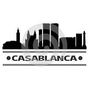 Casablanca Icon Vector Art Design