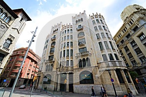 Casal de la PrevisiÃÂ³, Barcelona Old City, Spain