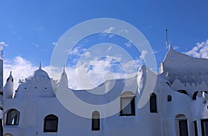 Casapueblo building in Punta Ballena, Uruguay