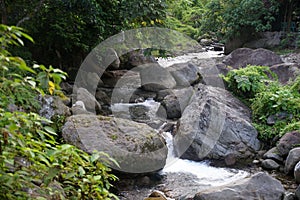 Casaroro River rapids Valencia, Negros, Philippines