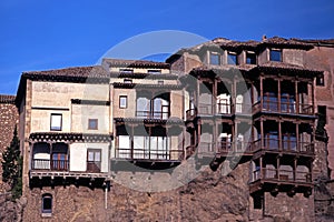 Casas Colgadas, Cuenca, Spain. photo