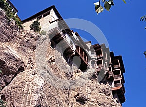 Casas Colgadas, Cuenca, Spain. photo