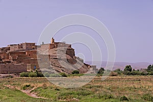 Casbah near Ouarzazate in Moroc