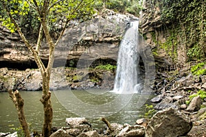 Cascada Blanca waterfall near Matagalpa, Nicaragua photo