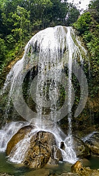 cascada de soroa en cuba photo