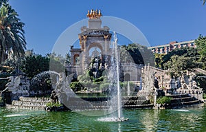 Cascada Fountain Barcelona Spain photo