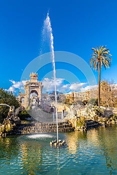 Cascada Fountain - Ciutadella Park,Barcelona,Spain