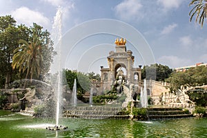 Cascada Fountain Parc de La Ciutadella Barcelona
