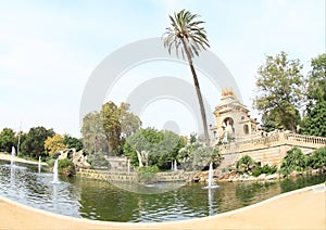 Cascada Monumental in Barcelona