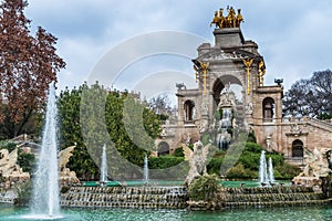 Cascada monumental Barcelona