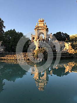 Cascada Monumental in Ciutadella Park