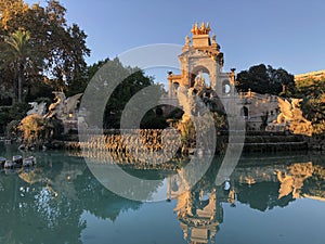 Cascada Monumental in Ciutadella Park