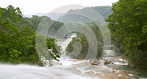 Cascadas de Agua Azul waterfall photo