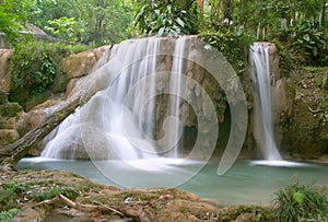 Cascadas de Agua Azul waterfall