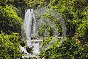 Cascadas de peguche in ecuador photo