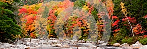 Cascade with Autumn Colors photo