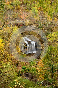 Cascade Falls in Autumn