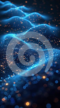 Cascade of Light Waves