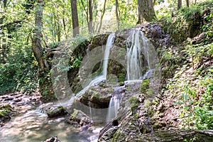 A Cascade of Little Waterfalls in Forest Krushuna, Bulgaria 9