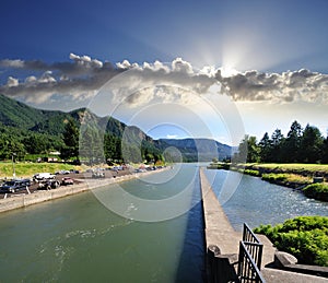 Cascade locks marine park