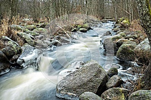 Cascade on Morrum river