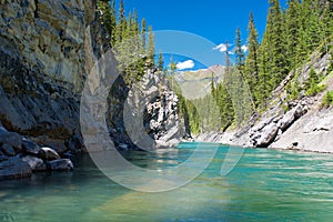 Cascade river, banff national park