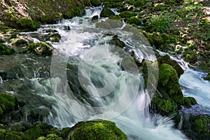 Cascade river in Montenegro