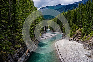 Cascade river, stewart canyon photo