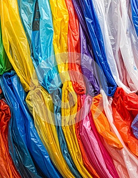 Colorful Abstract Plastic Texture Background