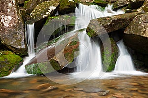 Cascade of water