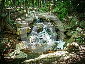 Cascades along Catawba River in Pisgah National Forest