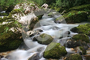 Cascades of Soca river