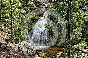 Cascading Jemez Falls photo