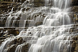 Cascading Water Falls Wallpaper