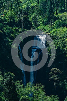 Cascading Waterfalls of Nuwara Eliya in Sri Lanka