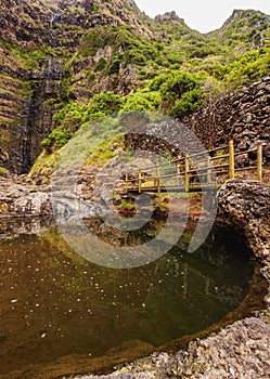 Cascata de Aveiro on Santa Maria Island