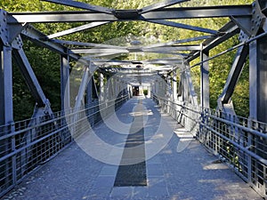 Cascata delle Marmore - Ponte in ferro al termine del percorso photo