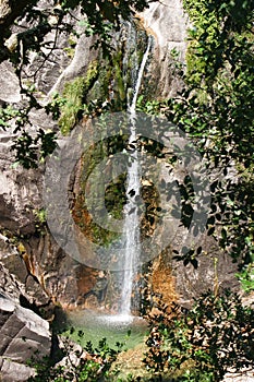 Cascata do Arado in National Park of Peneda Geres photo