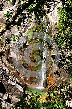 Cascata do Arado in National Park of Peneda Geres photo