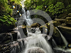 waterfalls of the Dardagna stream photo