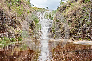 Cascatinha waterfall, CapitÃ³lio MG Brazil
