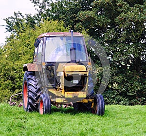 Case agricultural tractor.