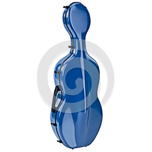 Case cello blue