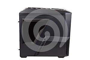 Case computing system black on white