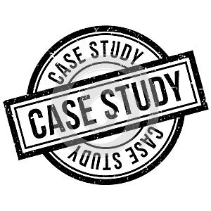 Case Study rubber stamp